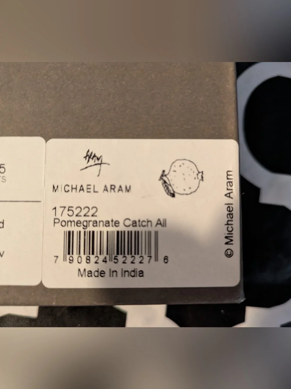 Box only! Michael Aram Pomegranate Catch-All Tray